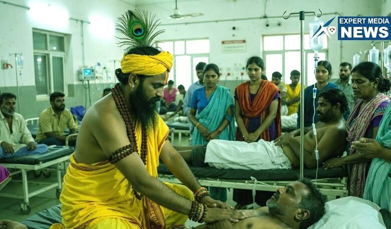 समस्तीपुर सदर अस्पतालः यहां इमरजेंसी वार्ड में झाड़फूंक से तांत्रिक करता है ईलाज 1 Samastipur Sadar Hospital Here a tantric performs exorcism rituals to treat patients in the emergency ward