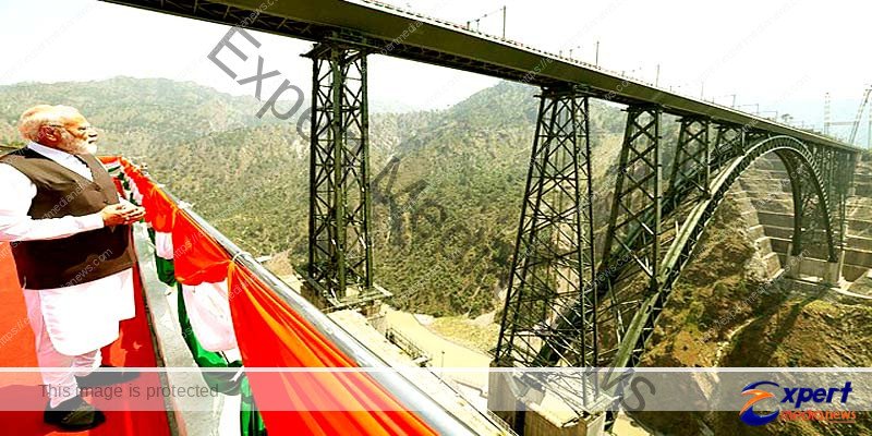 इंडियन इंजीनियरिंग का कमाल है दुनिया का सबसे ऊंचा चिनाब नदी रेल पुल 2 The world tallest railway bridge over the Chenab River is a marvel of Indian engineering 2