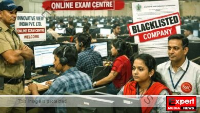 A company blacklisted in Jharkhand is conducting online examinations in Bihar