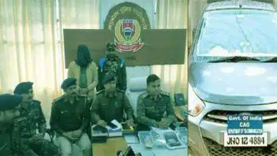 A young man posing as a fake IAS officer and involved in land brokering has been arrested along with his fake ID card