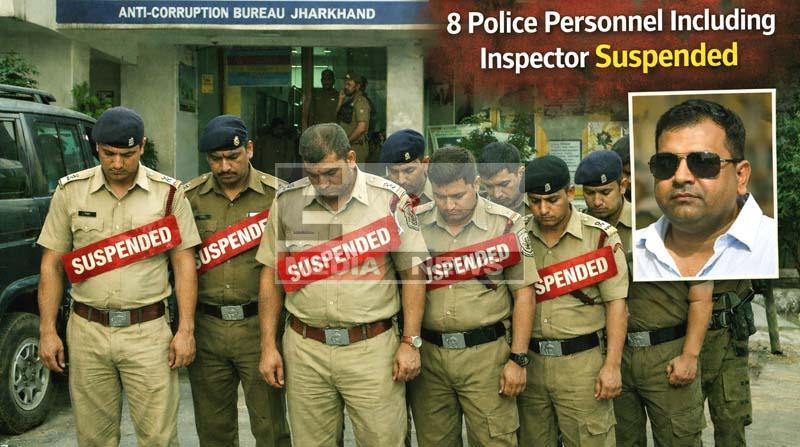 ACB takes major action in Naveen Kedia Ferrari case 8 police officers suspended