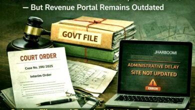 चर्चित कांके अंचल में भूमि सुधार: अमल की प्रतीक्षा में दरकता न्यायालय का आदेश ! 5 Land reforms in the controversial Kanke area A court order is crumbling while awaiting implementation