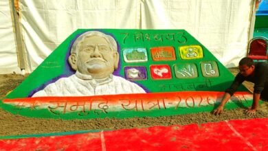 madhubani sand artist madhurendra kumar samriddhi yatra 2026 6