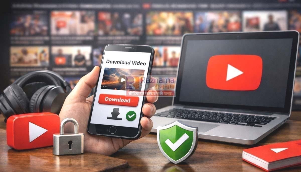 YouTube video download ka tarika