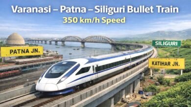 अब वाराणसी-पटना-सिलीगुड़ी हाई स्पीड कॉरिडोर पर दौड़ेगी बुलेट ट्रेन 2 वाराणसी-पटना-सिलीगुड़ी हाई स्पीड ट्रेन
