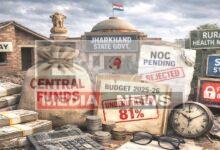 jharkhand central scheme funds unused 81 percent spending delay