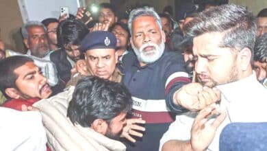 pappu yadav girftari raat mein kaid patna 2026