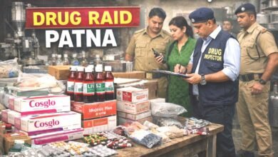 पटना में नकली दवाओं की फैक्ट्री का भंडाफोड़, ‘विभा बायोटेक’ के नाम पर चल रहा था मौत का कारोबार 7 पटना में नकली दवाओं की फैक्ट्री का भंडाफोड़
