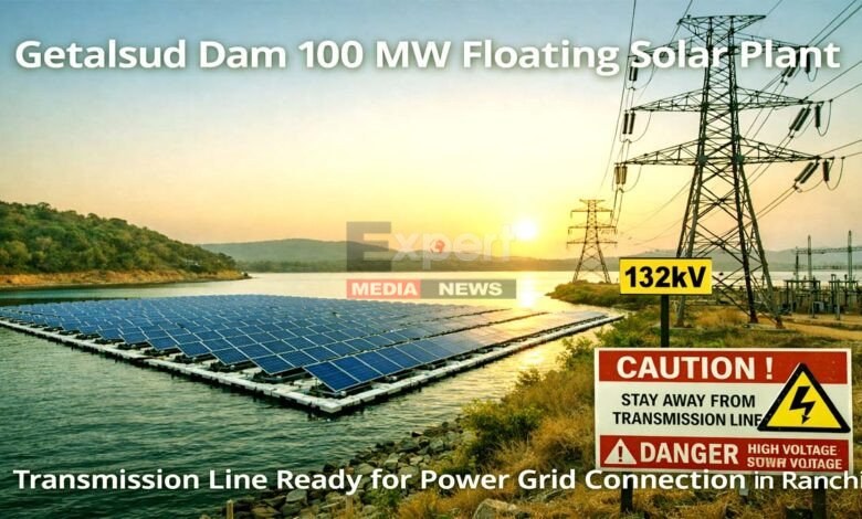 गेतलसूद डैम में 100 mw फ़्लोटिंग सोलर प्लांट के लिए 132 kv ट्रांसमिशन लाइन तैयार 1 Getalsud Dam 100 MW Floating Solar Plant