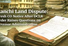 Jharkhand revenue land records issue