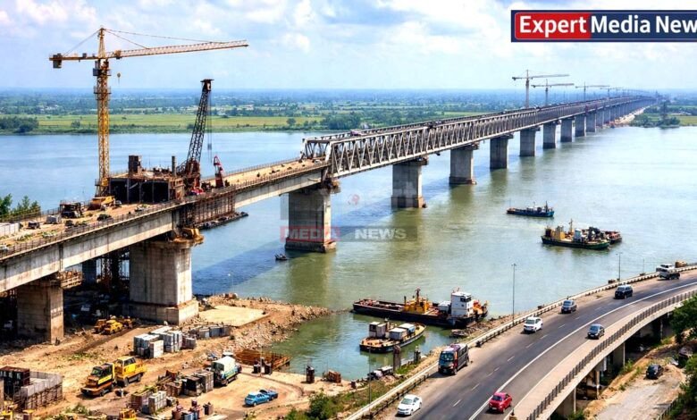 Bakhtiyarpur-Tajpur Ganga Bridge: जून 2027 तक 5.5 किमी का सेतु बनेगा बिहार-नेपाल की नई जीवनरेखा 1 Bakhityarpur-Tajpur Bridge to Reduce Congestion