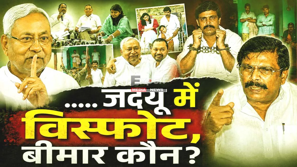नीतीश-निशांत पर आनंद मोहन का हमला! JDU का पलटवार! बीमार कौन? 2 Anand Mohan vs JDU